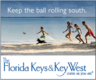 Keep the ball rolling south — The Florida Keys & Key West banner